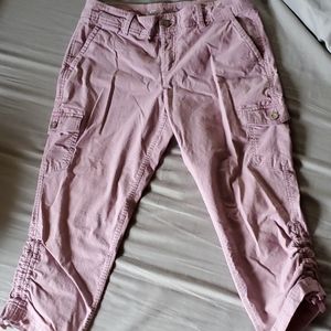 Womens Cargo Capris